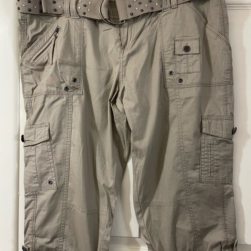 Women’s Khaki Cargo Pants